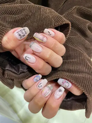 ネイル 海外girl🤎 透明感ベージュmaoのその他イメージ