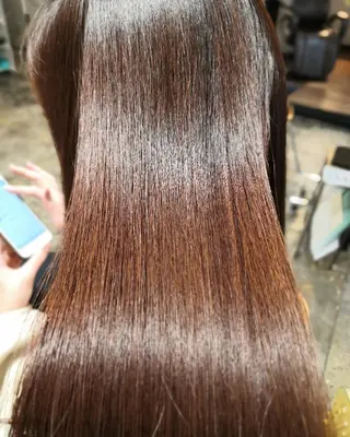 ミディアム 髪質改善支持率トップ 谷内◎のヘアスタイル