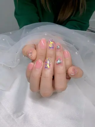 ネイル ETERNA Nail 銀座店【パラジェル/フィルイン/チップ長さだし/マグネット/ニュアンス】所属・ア カリのネイルデザイン