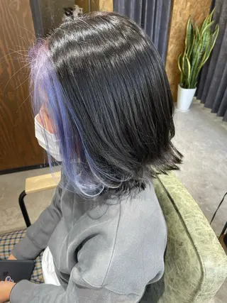 ショート カラー uru"所属・uru" すずきさゆりのヘアスタイル