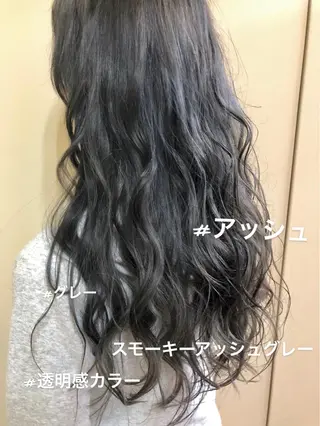 ロング カラー レイヤーカット匠 イソザキノリユキのヘアスタイル