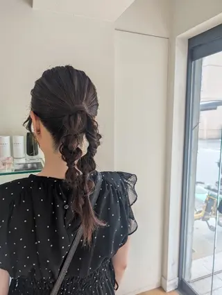 ヘアアレンジ insence glue所属・和髪もできる崩れない 盛れるヘアメ🌻弥生のヘアスタイル