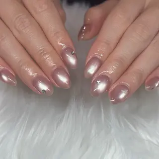 ネイル 透明感ネイル ｜mahiru.のネイルデザイン