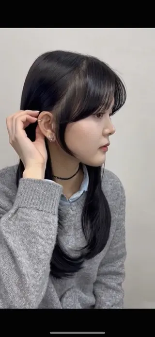 ミディアム カラー ショート、癖毛直し 縮毛矯正が得意のヘアスタイル