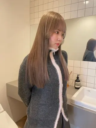 ロング ボブカットモデル/パ ーマ/harunaのヘアスタイル