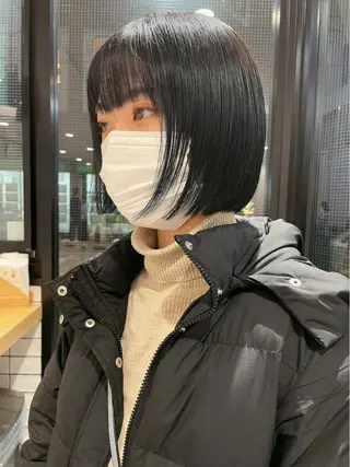 ミディアム カラー haru/レイヤー/ ウルフのヘアスタイル