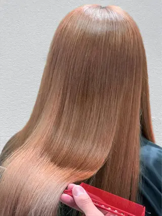 ロング カラー パーマ newi大分 /髪質改善のヘアスタイル