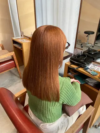 ロング 箭内葉月/メンズ👔 ワンカールパーマのヘアスタイル