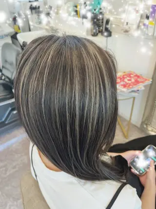 ロング カラー La.fleur ラ.フルールのヘアスタイル