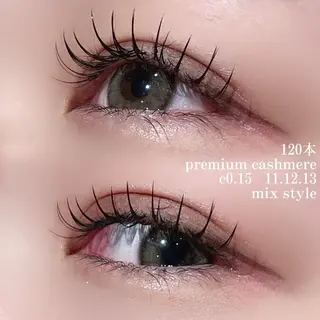 マツエク・マツパ sakura 🌸【束感まつげ】のマツエク・マツパデザイン