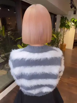 ショート カラー 🧡色落ちまで2度綺 麗なカラー🧡ヨシキのヘアスタイル