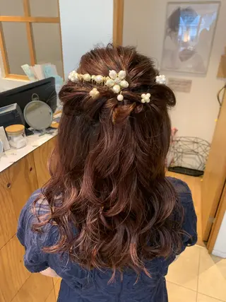 ロング 庄司 沙羅のヘアスタイル