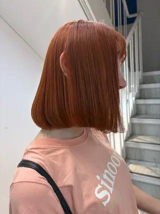 セミロング カラー アヤノ/ 似合わせカット✂️のヘアスタイル