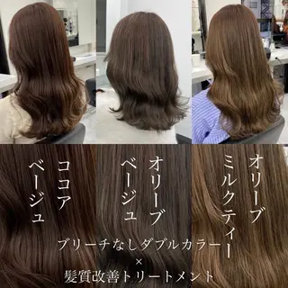 ロング カラー 大人っぽベージュ🤍 当日予約◎ヒロトのヘアスタイル