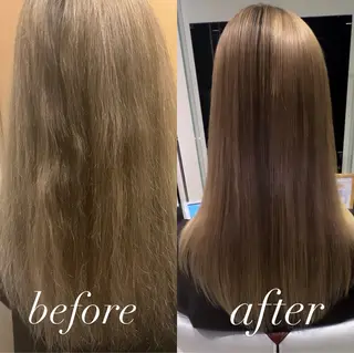 セミロング 圧倒的美髪ストレート /森　貴大のヘアスタイル