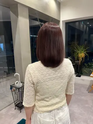 ミディアム AILERON 陣岸のヘアスタイル