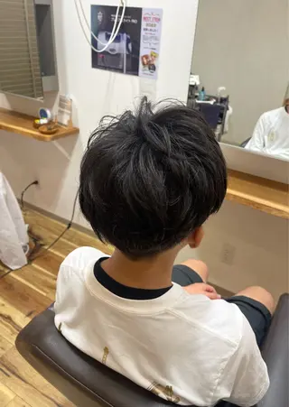 メンズ キッズ 山口 美咲のヘアスタイル