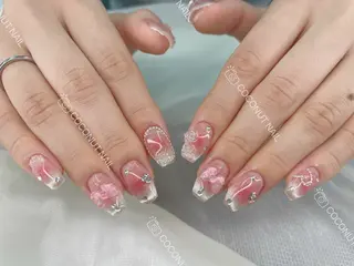 ネイル 神田 ココナッツのネイルデザイン