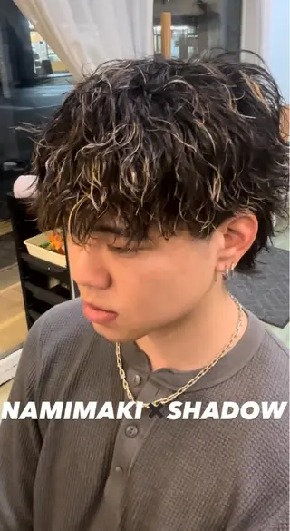 パーマ メンズ メンズベッロ所属・渡邉 匠のヘアスタイル