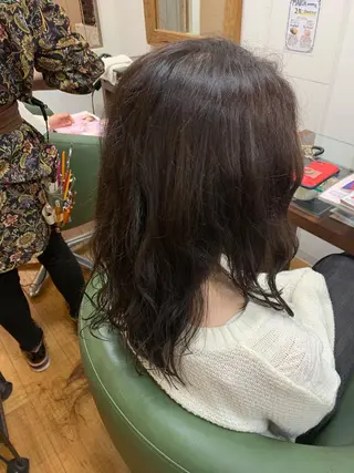 ミディアム march merryのヘアスタイル