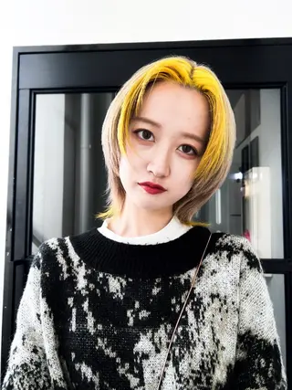 ショート カラー HERMITAGE/ chihiroのヘアスタイル