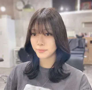 ミディアム カラー MIRAC所属・Ryoichi⛓️ 韓国ヘア/ハイトーンのヘアスタイル
