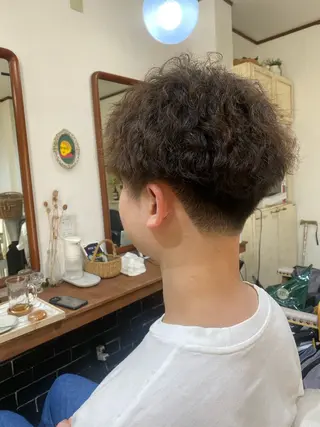 パーマ メンズ Ruri hair magomusumeのヘアスタイル