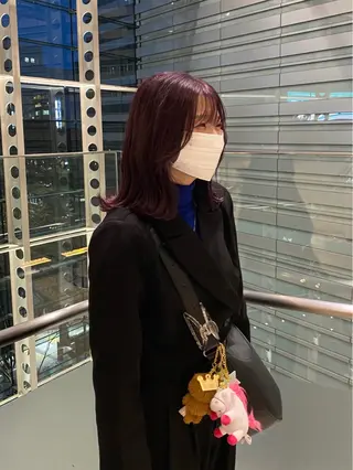 ミディアム カラー mai / linoah˚✧のヘアスタイル