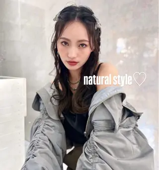 ロング ミルクティー/透明感 カラー🎀YURIAのヘアスタイル