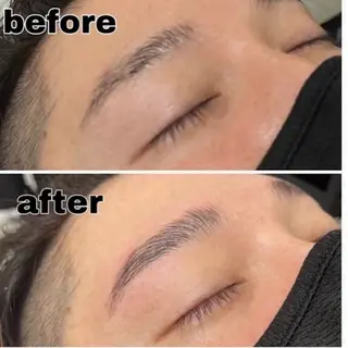 メンズ アイブロウ メンズ脱毛&メンズ眉毛サロン  kyle.横浜所属・メンズ眉/HBL/ sakiの眉毛・アイブロウイメージ