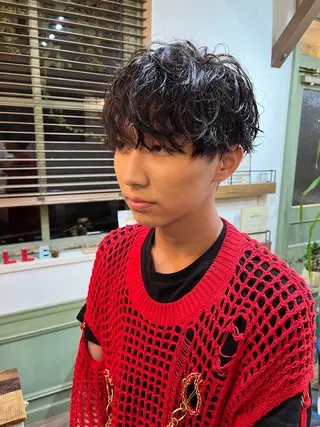 パーマ hidetora ／レイヤーショートのヘアスタイル