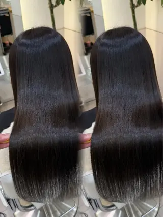 セミロング 新宿/韓国ヘア kurea🎀のヘアスタイル