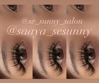 マツエク・マツパ SESUNNY セサ二ー　SAYAのマツエク・マツパデザイン