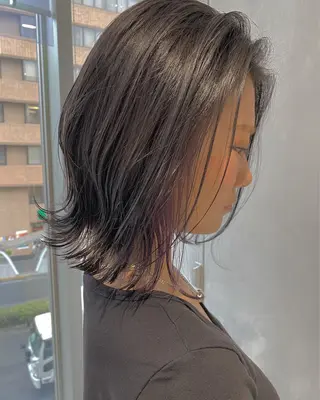 ミディアム LA.MIU★ 八王子店Mayuのヘアスタイル