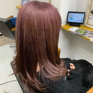 ロング 🥇近藤 恭輔🥇 Recharme新保のヘアスタイル