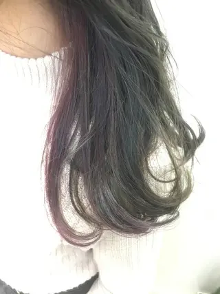 ロング カラー 永井 大希のヘアスタイル