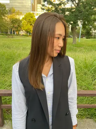 カラー ハナ🌼 梅田/ボブ/パーマのヘアスタイル