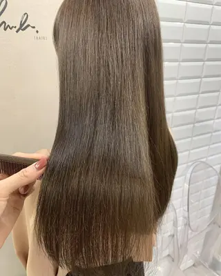 ロング カラー hub hair レイヤー/透明感のヘアスタイル