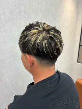 カラー メンズ メンズサロンRomë 菜里のヘアスタイル