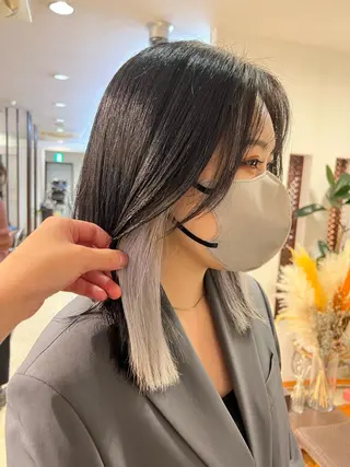 ミディアム カラー ナナナパレナ所属・NARUSE✂︎ カラースペシャリストのヘアスタイル