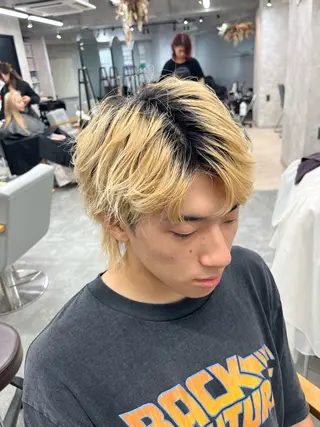 メンズ メンズパーマ特化 🔥韓国ヘア職人🔥のヘアスタイル