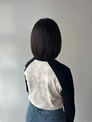 ミディアム よしなり あみのヘアスタイル