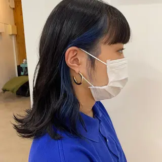 ミディアム カラー 🪭risa 暖色/レイヤー🪭のヘアスタイル