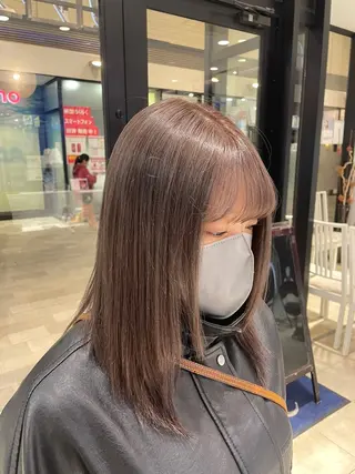 ミディアム 森﨑 雅のヘアスタイル