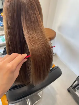 ロング カラー 新井那紬🌿 arai nahoのヘアスタイル