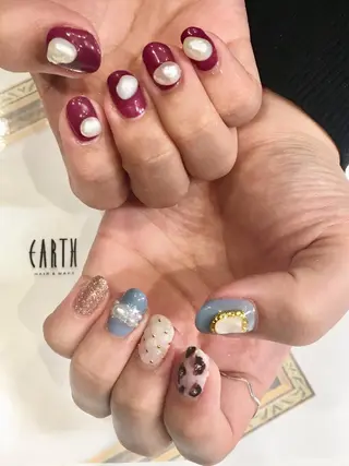 ネイル 佐藤 まりえのネイルデザイン