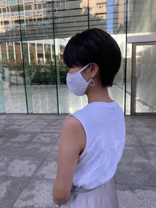 ショート カラー ヘアアレンジ 【代表】 たき〜のヘアスタイル