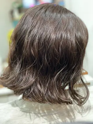 ミディアム カラー Snaly カラー特化ページのヘアスタイル