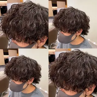 パーマ メンズ メンズ特化LIBER 石川玲央のヘアスタイル