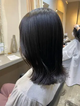 セミロング カラー 透明感カラー/ボブ/ yuukaのヘアスタイル